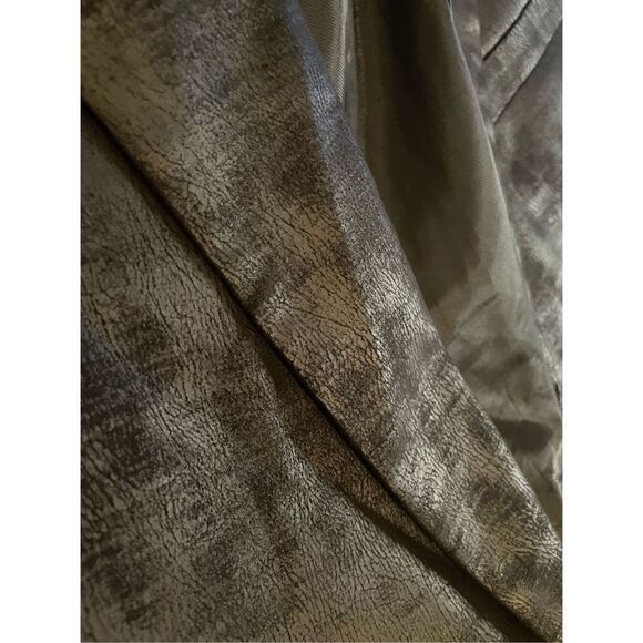 Fezza Men’s Sport Coat Black Size 44L Metallic Formal Party Wedding - Picture 2 of 11